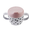 Spout Cup with Handles Happy Dots, Powder/Black - 230 ml