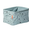 Reversible Soft Storage Basket with Handles, Blue - Cotton Reversible Soft Storage Basket with Handles, Blue - Cotton
