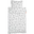 Bedding Set Duvet Cover and Pillowcase Contour, White - Baby 70x100 cm - 100% cotton Bedding Set Duvet Cover and Pillowcase Contour, White - Baby 70x100 cm - 100% cotton