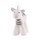 3-in-1 Rattle, Teether, Bath Toy - Zebra - My First Zoo - Gift Box - 100% Natural Rubber