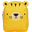 Little Backpack, Tiger, 21 x 26 x 10 cm - Yellow