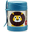 Stainless Steel Food Jar with Spork, 350 ml - Lion Blue