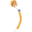 Universal Dummy Clip - Pluto Mustard - 100% Food Grade Silicone and Breakaway Clasp!