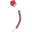 Universal Dummy Clip - Pluto Pomegranate - 100% Food Grade Silicone and Breakaway Clasp! Universal Dummy Clip - Pluto Pomegranate - 100% Food Grade Silicone and Breakaway Clasp!