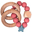 Rattle Teething Ring 2-in-1 - Pomegranate - Natural Wood and Food Grade Silicone! Rattle Teething Ring 2-in-1 - Pomegranate - Natural Wood and Food Grade Silicone!