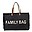 Family Bag - Weekend Bag 55 x 18 x 40 cm - Black Family Bag - Weekend Bag 55 x 18 x 40 cm - Black