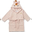 Lily Bathrobe, Unicorn Sorbet Rose - 100% Organic Cotton Terry Lily Bathrobe, Unicorn Sorbet Rose - 100% Organic Cotton Terry