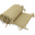 Cot Bumper - Mellow Yellow - 100% Cotton Muslin with Polyester Filling