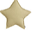 Star Cushion Medium, Mellow Yellow Star Cushion Medium, Mellow Yellow