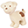 3-in-1 Rattle, Teether, Bath Toy - Puppy - My First Farm - Gift Box - 100% Natural Rubber
