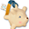 Rattle Ethan the Hedgehog - Natural Rubber Rattle Ethan the Hedgehog - Natural Rubber
