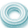 Baloo Swim Ring - Sea blue and Creme de la Creme Stripes Baloo Swim Ring - Sea blue and Creme de la Creme Stripes