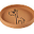 Raffi Silicone Plate - Mustard Raffi Silicone Plate - Mustard