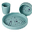 Silicone Dinner Set - Blue Sea friends