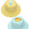 Reversible Summer Hat Anti-UV UPF 50+ Fish+JellyFish - 100% cotton Reversible Summer Hat Anti-UV UPF 50+ Fish+JellyFish - 100% cotton