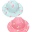 Baby Reversible Summer Hat Anti-UV UPF 50+ Mermaid/Seahorse Baby Reversible Summer Hat Anti-UV UPF 50+ Mermaid/Seahorse