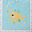 2-in-1 Baby Cover Up Fish+JellyFish - 38x38 cm (0-12 months)