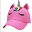 Summer Brim Cap 3D - Unicorn - Elasticated Cotton (4-6 years) Summer Brim Cap 3D - Unicorn - Elasticated Cotton (4-6 years)