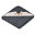Augusta Hooded Towel - Penguin Stone Grey Augusta Hooded Towel - Penguin Stone Grey