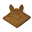 Augusta Hooded Towel - Rabbit Olive Green Augusta Hooded Towel - Rabbit Olive Green