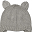 Violet Bonnet - Grey Melange - 100% organic cotton Violet Bonnet - Grey Melange - 100% organic cotton
