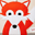 Storage Box - Orange Fox - Suitable for Ikea Kallax Storage Box - Orange Fox - Suitable for Ikea Kallax