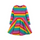 Sofia Skater Dress - Foxglove Rainbow Stripe - Elasticated organic cotton Sofia Skater Dress - Foxglove Rainbow Stripe - Elasticated organic cotton