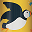 Splish Splash Steel Bottle - Puffin - 400 ml