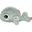 Cuddle Cute Soft Toy Blue Wally - 23x12 cm