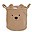 Teddy Beige Basket - 40x40x40 cm - Ultra-Soft!