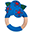 Superfoods Teething Toy Blueberry - Silicone and Wood