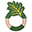 Superfoods Teething Toy Kale - Silicone and Wood Superfoods Teething Toy Kale - Silicone and Wood