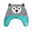 Reversible Sherpa Hat - Wolf + Ski Goggles - Ultra Soft