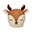 Deer Cushion - 32x34 cm - Eco-friendly Deer Cushion - 32x34 cm - Eco-friendly