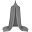 Canopy - Silver Grey - Cotton Muslin Canopy - Silver Grey - Cotton Muslin