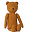 Bear Teddy Mum - Vintage Look - 22 cm