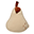 Pear Cushion - 28x32 cm - Eco-friendly Pear Cushion - 28x32 cm - Eco-friendly