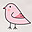 Baby Placemat - Dolomiti Collection - Bird Blush - 100% Cotton Baby Placemat - Dolomiti Collection - Bird Blush - 100% Cotton