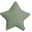 Star Cushion Medium - Sage Green Star Cushion Medium - Sage Green