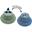 Reversible Summer Hat Anti-UV UPF 50+ - Dino+Surfer Dino - 100% Cotton