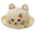 Straw Hat Anti-UV SPF 50+ - Cat
