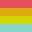Original Hearts Sunglasses - Rainbow Bright - 100% UVA and UVB Protection