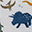 Cotton Muslin Crib Sheet - Dino Friends Cotton Muslin Crib Sheet - Dino Friends