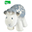 3-in-1 Rattle, Teether, Bath Toy - Sheep, My First Farm - 100% Natural Rubber