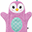 Bath Mitt - Penguin - 100% cotton Bath Mitt - Penguin - 100% cotton