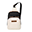 Criss Cross Sling Bag - White and Black - Roomy and Versatile Cross Strap