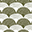 Crib Fitted sheet - Rainbows Olive green 70x140cm