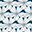 Crib Fitted sheet - Flowers Moroccan blue 70x140cm Crib Fitted sheet - Flowers Moroccan blue 70x140cm