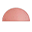 Half Moon Placemat - 100% Food-Grade Silicone - Pink Confetti Half Moon Placemat - 100% Food-Grade Silicone - Pink Confetti
