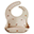 Waterproof Bib with Pocket - 100% Food-Grade Silicone - Rainbows
